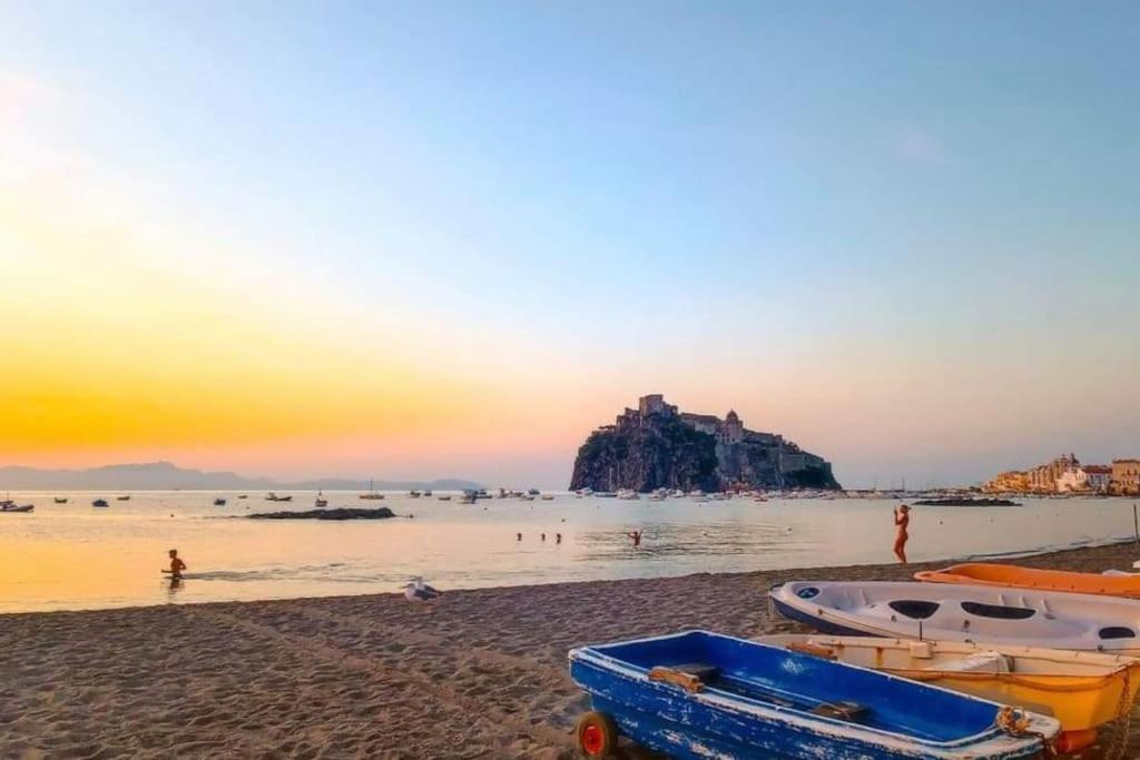 Beach House Ischia Bagian luar foto